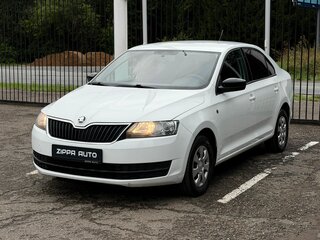 2015 Skoda Rapid I, белый, 809000 рублей, вид 3