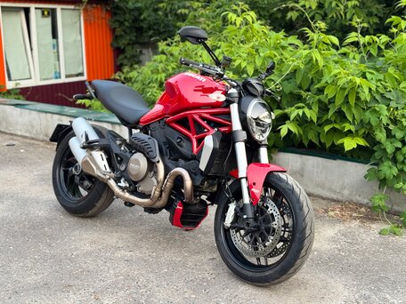 2014 Ducati Monster 1200, красный, 890000 рублей, вид 2