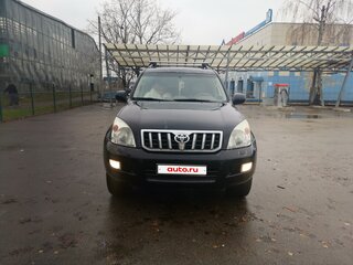 2004 Toyota Land Cruiser Prado 4-speed 120 Series, чёрный, 1400000 рублей, вид 3
