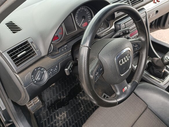 2006 Audi S4 III (B7), чёрный, 1000000 рублей - вид 3