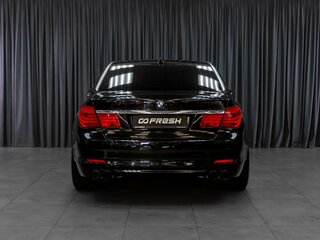 2012 BMW 7 серии 750i V (F01/F02/F04), чёрный, 1849000 рублей, вид 4