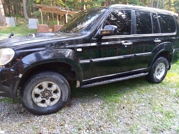 2002 Hyundai Terracan I, чёрный, 540000 рублей - вид 3