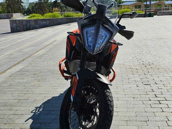 2023 KTM 390 Adventure, чёрный, 600000 рублей - вид 6