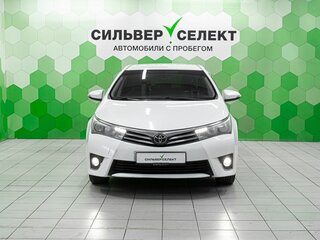 2014 Toyota Corolla XI (E160, E170, E180), белый, 1250000 рублей, вид 3