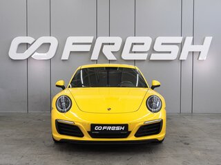 2016 Porsche 911 Carrera S VII (991) Рестайлинг, жёлтый, 7255000 рублей, вид 3