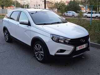 2020 Lada (ВАЗ) Vesta SW I, белый, 1250000 рублей, вид 2