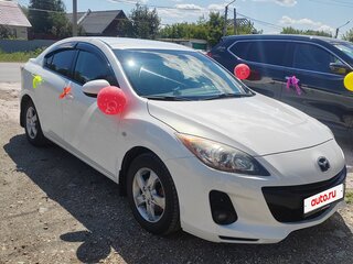 2011 Mazda 3 II (BL) Рестайлинг, белый, 1100000 рублей, вид 3