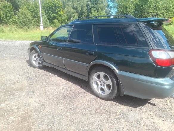 2003 Subaru Outback II, зелёный, 375000 рублей - вид 7