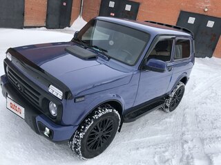 2018 Lada (ВАЗ) 2121 (4x4) I Рестайлинг, синий, 900000 рублей, вид 5