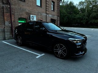 2019 BMW X6 30d III (G06), синий, 6100000 рублей, вид 2