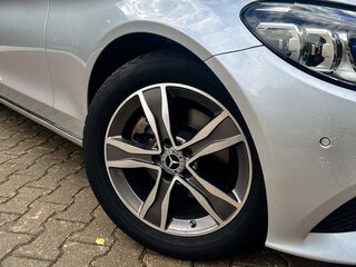 2019 Mercedes-Benz C-Класс 220 d IV (W205) Рестайлинг, серебристый, 2840000 рублей, вид 4