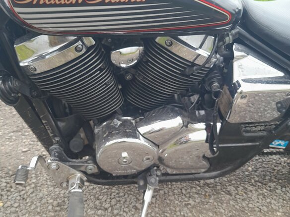 2005 Honda Shadow 750, чёрный, 450000 рублей - вид 3