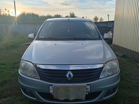 2011 Renault Logan I Рестайлинг, серый, 450000 рублей, вид 2