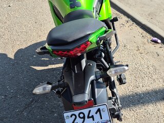 2012 Kawasaki ER-6F (Ninja 650R), зелёный, 420000 рублей, вид 5