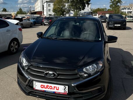 2023 Lada (ВАЗ) Granta Euro-2 I Рестайлинг, чёрный, 690000 рублей, вид 1