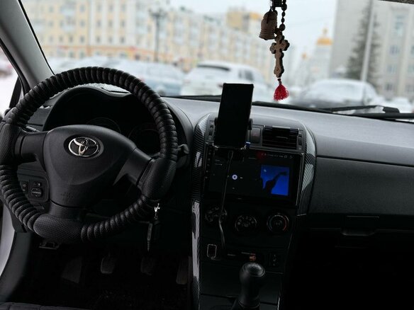 2008 Toyota Corolla X (E140, E150), серебристый, 970000 рублей - вид 5