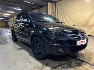 2010 Renault Logan I Рестайлинг, чёрный, 750000 рублей, вид 4