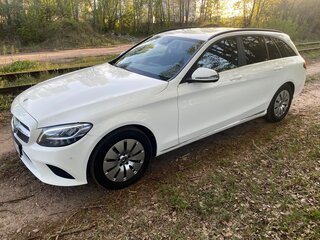 2020 Mercedes-Benz C-Класс 200 d IV (W205) Рестайлинг, белый, 2120000 рублей, вид 1