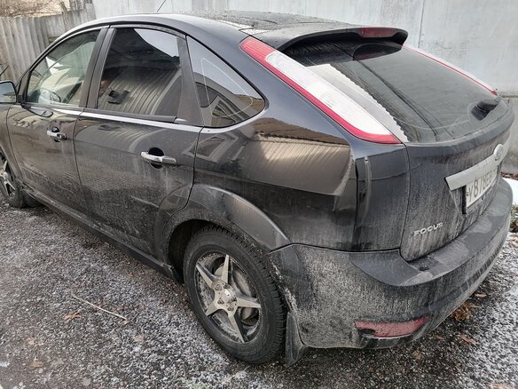 2008 Ford Focus II Рестайлинг, чёрный, 630000 рублей - вид 8
