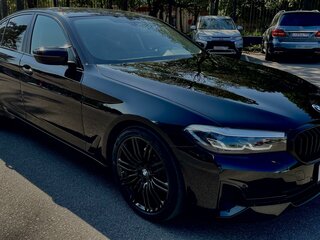 2020 BMW 5 серии 520d VII (G30/G31/G38) Рестайлинг, чёрный, 5100000 рублей, вид 2
