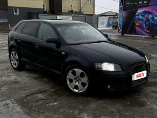 2007 Audi A3 II (8P) Рестайлинг 1, синий, 790000 рублей, вид 2