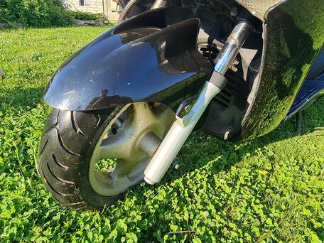 2004 Yamaha Majesty 125/180, чёрный, 100000 рублей, вид 4
