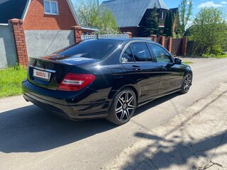 2013 Mercedes-Benz C-Класс 180 III (W204) Рестайлинг, чёрный, 1600000 рублей, вид 1