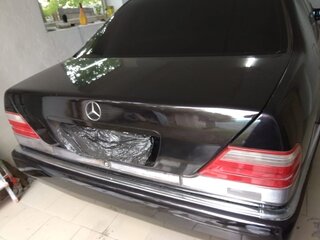 1993 Mercedes-Benz S-Класс 300 5-speed III (W140), чёрный, 800000 рублей, вид 5
