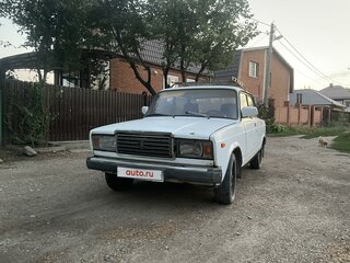 1998 Lada (ВАЗ) 2107, белый, 110000 рублей, вид 1