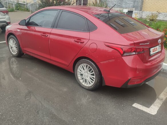 2018 Hyundai Solaris II, красный, 1650000 рублей - вид 8