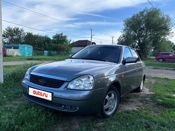 2008 Lada (ВАЗ) Priora I, серый, 350000 рублей - вид 1