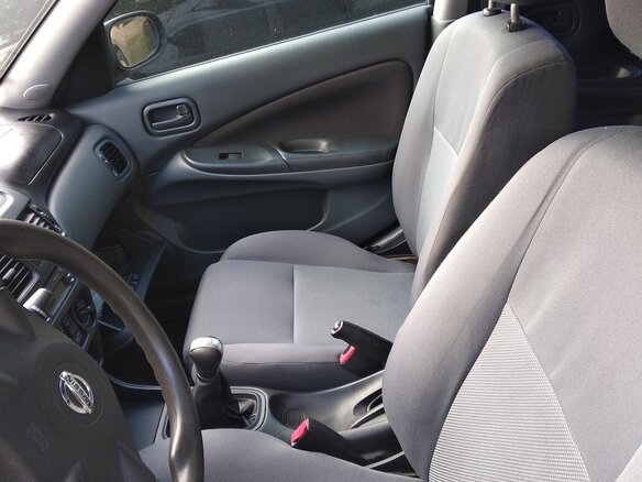 2005 Nissan Almera II (N16) Рестайлинг, синий, 310000 рублей - вид 4