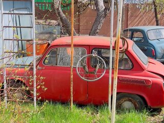 1967 ЗАЗ 965, синий, 100000 рублей, вид 4