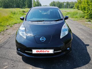 2016 Nissan Leaf 30kWh I (ZE0/AZE0), чёрный, 1189000 рублей, вид 1