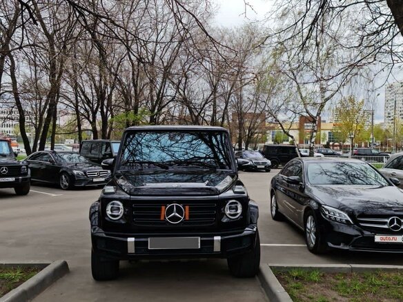 2018 Mercedes-Benz G-Класс 500 III (W463), чёрный