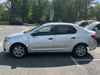 2016 Renault Logan II, серый, 340000 рублей, вид 3