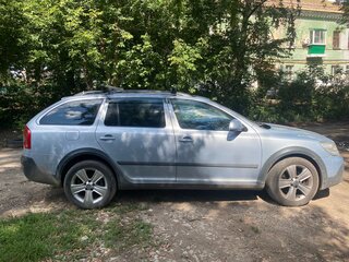 2010 Skoda Octavia Scout II (A5) Рестайлинг, голубой, 1170000 рублей, вид 4