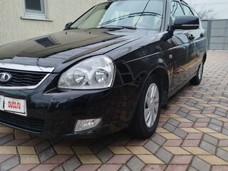 2011 Lada (ВАЗ) Priora I, чёрный, 365000 рублей, вид 1