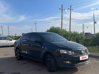 2017 Volkswagen Polo V Рестайлинг, серый, 999995 рублей, вид 2