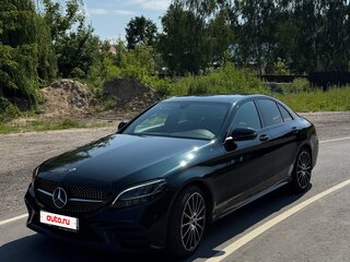 2018 Mercedes-Benz C-Класс 200 IV (W205) Рестайлинг, зелёный, 3400000 рублей, вид 1