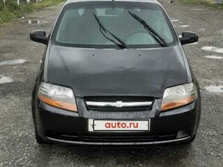 2007 Chevrolet Aveo I, чёрный, 320000 рублей, вид 3