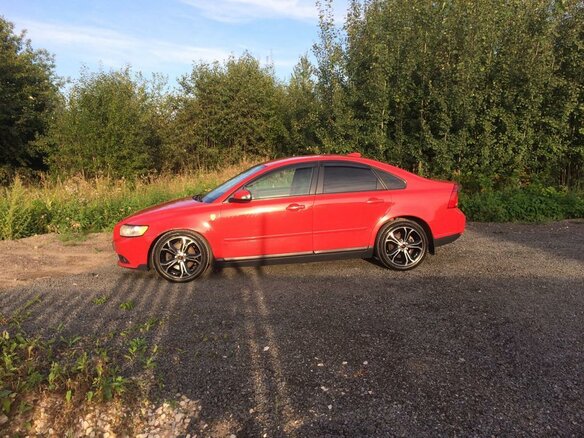 2007 Volvo S40 II Рестайлинг, красный, 700000 рублей - вид 6