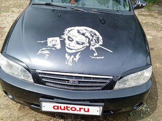 2008 Kia Spectra I Рестайлинг 2, чёрный, 330000 рублей, вид 1