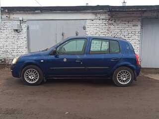 2003 Renault Clio II Рестайлинг 2, синий, 280000 рублей, вид 4
