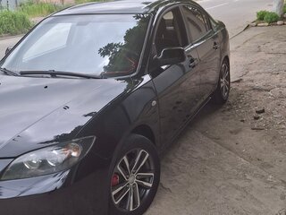 2006 Mazda 3 I (BK) Рестайлинг, чёрный, 560000 рублей, вид 1
