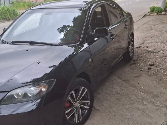 2006 Mazda 3 I (BK) Рестайлинг, чёрный, 560000 рублей