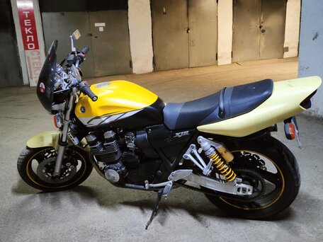 2006 Yamaha XJR400, жёлтый, 330000 рублей, вид 1