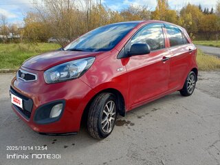 2011 Kia Picanto II, красный, 700000 рублей, вид 1