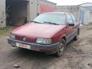 1992 Volkswagen Passat B3, пурпурный, 135000 рублей, вид 1