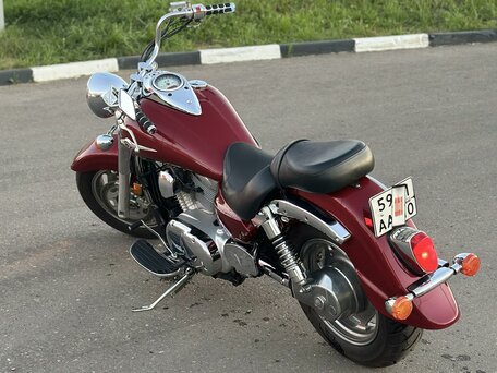 2003 Kawasaki VN1600 Vulcan, красный, 500000 рублей, вид 3
